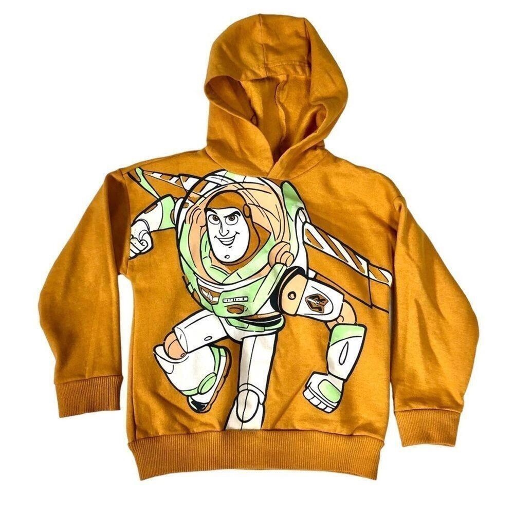 Disney Buzz Lightyear SZ 6 Dark Yellow Pullover Hoodie Sweatshirt